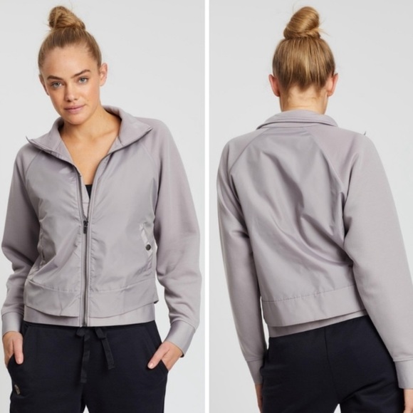Under Armour Misty Copeland Signature Layer Jacket Purple Lavender Grey Jacket - Picture 2 of 15